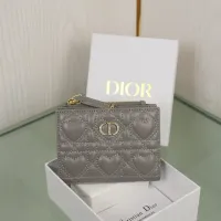 Cheap Christian Dior AAA Quality Card Holders #1425620 Replica Wholesale [$76.00 USD] [ITEM#1425620] on Replica Christian Dior AAA Wallets