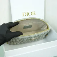 Cheap Christian Dior AAA Quality Cosmetic Pouches #1425656 Replica Wholesale [$80.00 USD] [ITEM#1425656] on Replica Christian Dior AAA Wallets