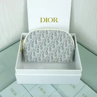 Cheap Christian Dior AAA Quality Cosmetic Pouches #1425657 Replica Wholesale [$80.00 USD] [ITEM#1425657] on Replica Christian Dior AAA Wallets