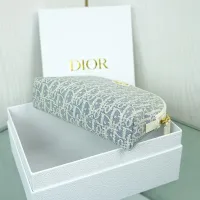 Cheap Christian Dior AAA Quality Cosmetic Pouches #1425657 Replica Wholesale [$80.00 USD] [ITEM#1425657] on Replica Christian Dior AAA Wallets