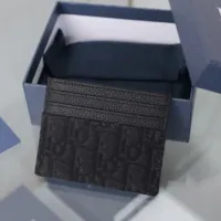 Cheap Christian Dior AAA Man Card Holders #1425661 Replica Wholesale [$45.00 USD] [ITEM#1425661] on Replica Christian Dior AAA Man Wallets