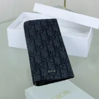Cheap Christian Dior AAA Man Card Holders #1425668 Replica Wholesale [$60.00 USD] [ITEM#1425668] on Replica Christian Dior AAA Man Wallets