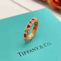 Cheap Tiffany Rings In Rose Gold For Women #1425678 Replica Wholesale [$27.00 USD] [ITEM#1425678] on Replica Tiffany Rings