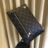 Cheap Louis Vuitton AAA Man Pouches #1425704 Replica Wholesale [$60.00 USD] [ITEM#1425704] on Replica Louis Vuitton AAA Man Wallets