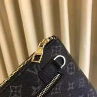 Cheap Louis Vuitton AAA Man Pouches #1425704 Replica Wholesale [$60.00 USD] [ITEM#1425704] on Replica Louis Vuitton AAA Man Wallets