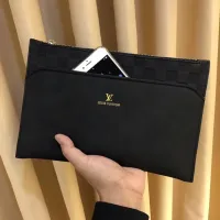 Cheap Louis Vuitton AAA Man Pouches #1425706 Replica Wholesale [$64.00 USD] [ITEM#1425706] on Replica Louis Vuitton AAA Man Wallets