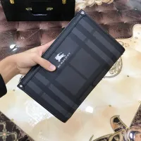 Cheap Burberry AAA Man Pouches #1425717 Replica Wholesale [$64.00 USD] [ITEM#1425717] on Replica Burberry AAA Man Wallets