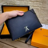 Cheap Louis Vuitton AAA Man Pouches #1425719 Replica Wholesale [$64.00 USD] [ITEM#1425719] on Replica Louis Vuitton AAA Man Wallets