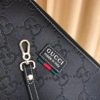 Cheap Gucci AAA Man Pouches #1425728 Replica Wholesale [$64.00 USD] [ITEM#1425728] on Replica Gucci AAA Man Wallets