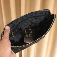Cheap Gucci AAA Man Pouches #1425728 Replica Wholesale [$64.00 USD] [ITEM#1425728] on Replica Gucci AAA Man Wallets