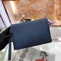 Cheap Hermes AAA Man Pouches #1425733 Replica Wholesale [$72.00 USD] [ITEM#1425733] on Replica Hermes AAA Man Wallets