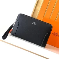 Cheap Hermes AAA Man Pouches #1425734 Replica Wholesale [$72.00 USD] [ITEM#1425734] on Replica Hermes AAA Man Wallets