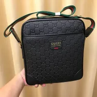 Cheap Gucci AAA Man Messenger Bags #1425759 Replica Wholesale [$88.00 USD] [ITEM#1425759] on Replica Gucci AAA Man Messenger Bags