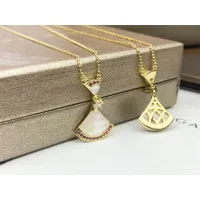 Cheap Bvlgari Necklaces For Women #1425761 Replica Wholesale [$27.00 USD] [ITEM#1425761] on Replica Bvlgari Necklaces