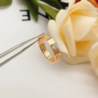 Cheap Cartier Rings In Rose Gold #1425765 Replica Wholesale [$27.00 USD] [ITEM#1425765] on Replica Cartier Rings