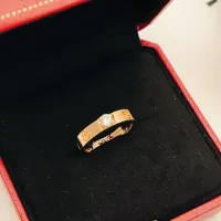 Cheap Cartier Rings In Rose Gold #1425765 Replica Wholesale [$27.00 USD] [ITEM#1425765] on Replica Cartier Rings