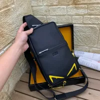 Cheap Fendi AAA Man Messenger Bags #1425802 Replica Wholesale [$80.00 USD] [ITEM#1425802] on Replica Fendi AAA Man Messenger Bags