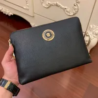 Cheap Versace AAA Man Pouches #1425814 Replica Wholesale [$64.00 USD] [ITEM#1425814] on Replica Versace AAA Man Wallets