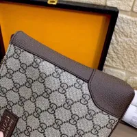 Cheap Gucci AAA Man Pouches #1425829 Replica Wholesale [$60.00 USD] [ITEM#1425829] on Replica Gucci AAA Man Wallets