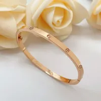 Cheap Cartier bracelets In Rose Gold #1425831 Replica Wholesale [$27.00 USD] [ITEM#1425831] on Replica Cartier bracelets