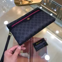 Cheap Gucci AAA Man Pouches #1425833 Replica Wholesale [$60.00 USD] [ITEM#1425833] on Replica Gucci AAA Man Wallets