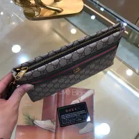 Cheap Gucci AAA Man Pouches #1425834 Replica Wholesale [$60.00 USD] [ITEM#1425834] on Replica Gucci AAA Man Wallets