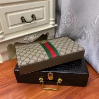 Cheap Gucci AAA Man Pouches #1425839 Replica Wholesale [$64.00 USD] [ITEM#1425839] on Replica Gucci AAA Man Wallets