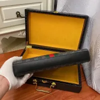 Cheap Gucci AAA Man Pouches #1425840 Replica Wholesale [$64.00 USD] [ITEM#1425840] on Replica Gucci AAA Man Wallets