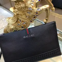 Cheap Gucci AAA Man Pouches #1425841 Replica Wholesale [$64.00 USD] [ITEM#1425841] on Replica Gucci AAA Man Wallets