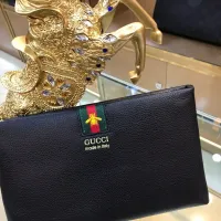 Cheap Gucci AAA Man Pouches #1425842 Replica Wholesale [$64.00 USD] [ITEM#1425842] on Replica Gucci AAA Man Wallets