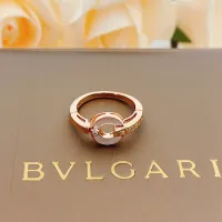 Cheap Bvlgari Rings In Rose Gold For Women #1425881 Replica Wholesale [$29.00 USD] [ITEM#1425881] on Replica Bvlgari Rings