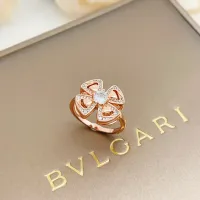 Cheap Bvlgari Rings In Rose Gold For Women #1425883 Replica Wholesale [$29.00 USD] [ITEM#1425883] on Replica Bvlgari Rings