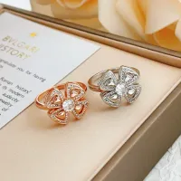 Cheap Bvlgari Rings In Rose Gold For Women #1425883 Replica Wholesale [$29.00 USD] [ITEM#1425883] on Replica Bvlgari Rings