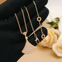 Cheap Bvlgari Necklaces For Women #1425894 Replica Wholesale [$34.00 USD] [ITEM#1425894] on Replica Bvlgari Necklaces