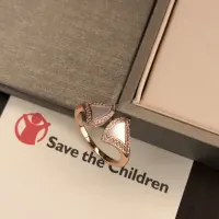 Cheap Bvlgari Rings In Rose Gold For Women #1425914 Replica Wholesale [$29.00 USD] [ITEM#1425914] on Replica Bvlgari Rings