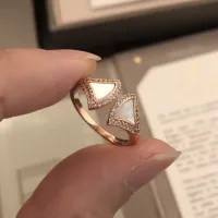 Cheap Bvlgari Rings In Rose Gold For Women #1425914 Replica Wholesale [$29.00 USD] [ITEM#1425914] on Replica Bvlgari Rings