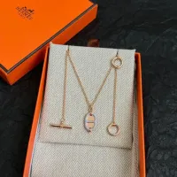 Cheap Hermes Necklaces #1425926 Replica Wholesale [$45.00 USD] [ITEM#1425926] on Replica Hermes Necklaces
