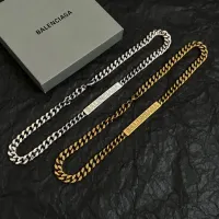Cheap Balenciaga Necklaces #1425970 Replica Wholesale [$45.00 USD] [ITEM#1425970] on Replica Balenciaga Necklaces