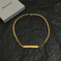 Cheap Balenciaga Necklaces #1425971 Replica Wholesale [$45.00 USD] [ITEM#1425971] on Replica Balenciaga Necklaces