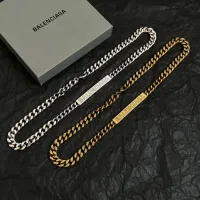 Cheap Balenciaga Necklaces #1425971 Replica Wholesale [$45.00 USD] [ITEM#1425971] on Replica Balenciaga Necklaces