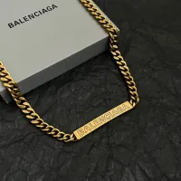 Cheap Balenciaga Necklaces #1425971 Replica Wholesale [$45.00 USD] [ITEM#1425971] on Replica Balenciaga Necklaces