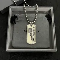 Cheap Balenciaga Necklaces #1425973 Replica Wholesale [$42.00 USD] [ITEM#1425973] on Replica Balenciaga Necklaces