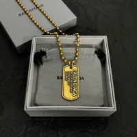 Cheap Balenciaga Necklaces #1425974 Replica Wholesale [$42.00 USD] [ITEM#1425974] on Replica Balenciaga Necklaces
