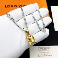 Cheap Louis Vuitton Necklaces #1426125 Replica Wholesale [$27.00 USD] [ITEM#1426125] on Replica Louis Vuitton Necklaces