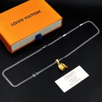 Cheap Louis Vuitton Necklaces #1426125 Replica Wholesale [$27.00 USD] [ITEM#1426125] on Replica Louis Vuitton Necklaces