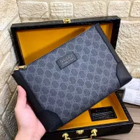 Cheap Gucci AAA Man Pouches #1426132 Replica Wholesale [$60.00 USD] [ITEM#1426132] on Replica Gucci AAA Man Wallets