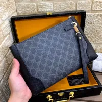 Cheap Gucci AAA Man Pouches #1426132 Replica Wholesale [$60.00 USD] [ITEM#1426132] on Replica Gucci AAA Man Wallets