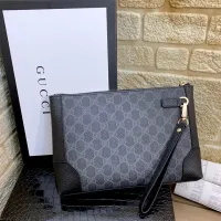 Cheap Gucci AAA Man Pouches #1426132 Replica Wholesale [$60.00 USD] [ITEM#1426132] on Replica Gucci AAA Man Wallets