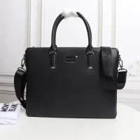 Cheap Mont Blanc AAA Man Handbags #1426174 Replica Wholesale [$108.00 USD] [ITEM#1426174] on Replica Mont Blanc AAA Man Handbags
