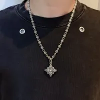 Cheap Chrome Hearts Necklaces #1426197 Replica Wholesale [$56.00 USD] [ITEM#1426197] on Replica Chrome Hearts Necklaces